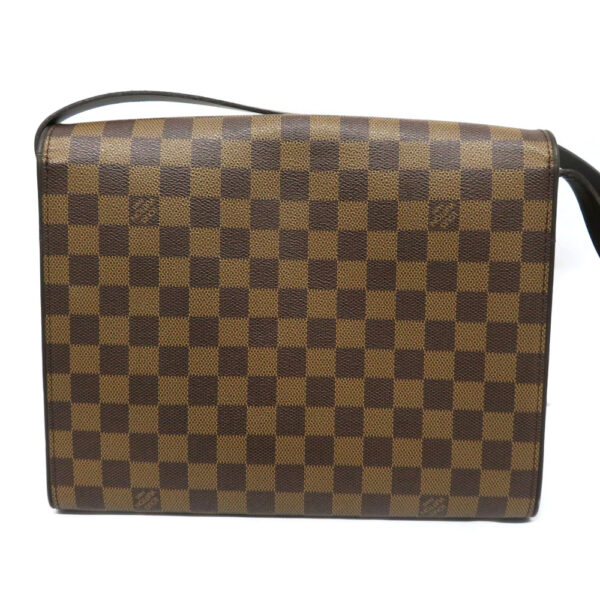 h2200237 2 Louis Vuitton Tribeca Carre Shoulder Bag Damier Canvas Brown