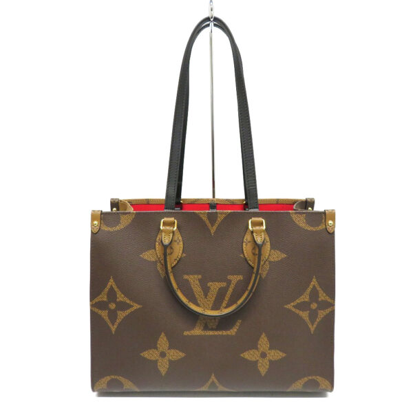 h2201867 10 Louis Vuitton On the Go MM Giant Monogram Reverse Tote Bag