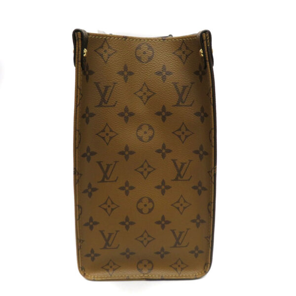 h2201867 4 Louis Vuitton On the Go MM Giant Monogram Reverse Tote Bag