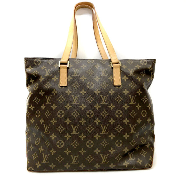 h2202416 3 Louis Vuitton Cabas Mezzo Monogram Tote Bag Brown