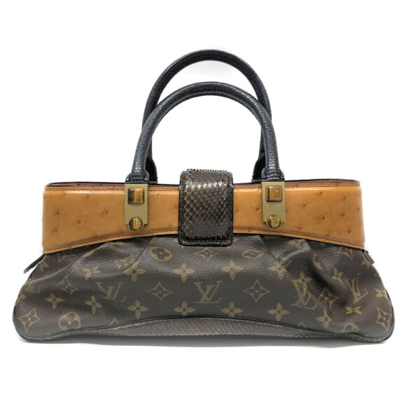 h2202896 3 Louis Vuitton Dora Monogram Exotic Leather Handbag