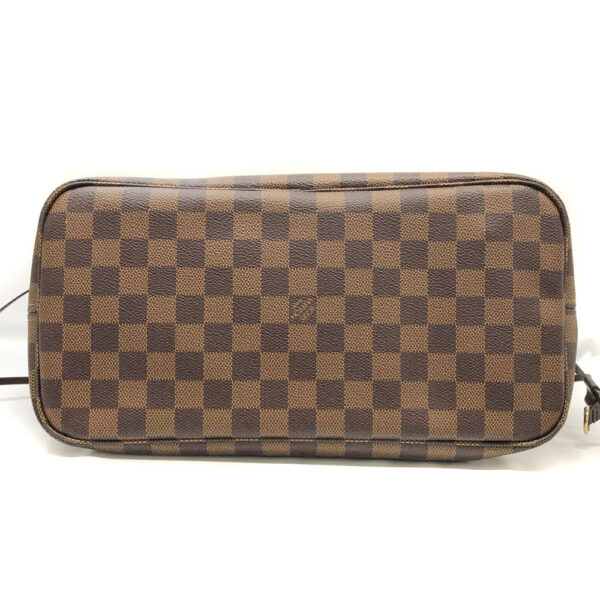 h2202908 4 Louis Vuitton Neverfull MM Damier Ebene Tote Bag Brown