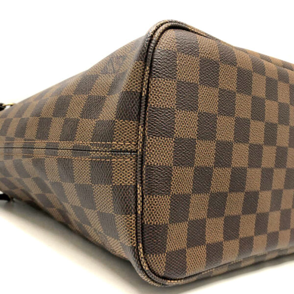 h2202908 6 Louis Vuitton Neverfull MM Damier Ebene Tote Bag Brown