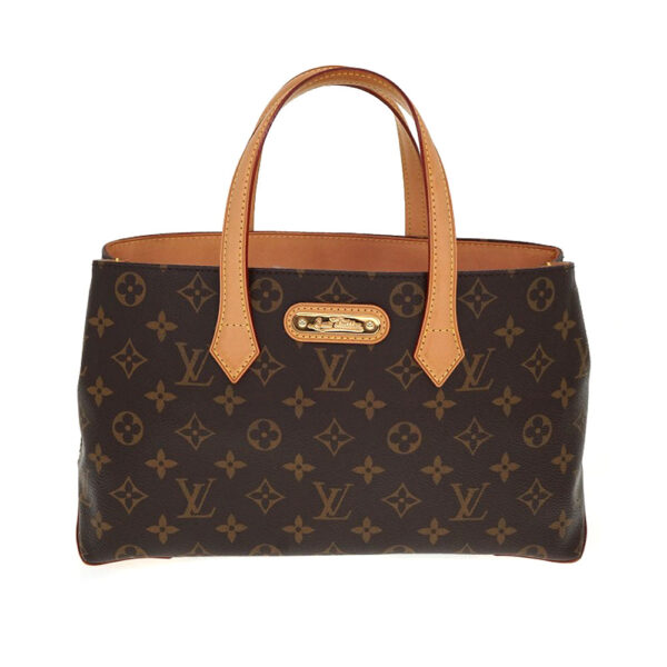 h22029120 Louis Vuitton Wilshire PM Monogram Handbag Brown