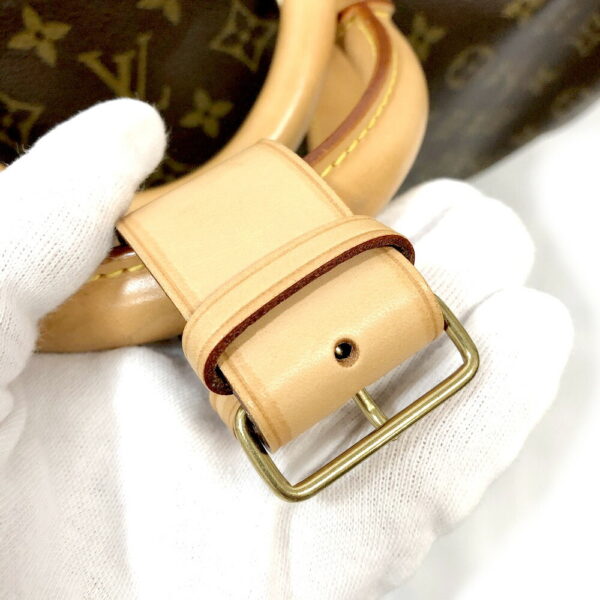 h2203265 7 Louis Vuitton Keepall Bandouliere 55 Monogram Bag Brown