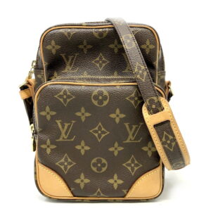 h2203482 1 Louis Vuitton Drouot Crossbody Shoulder Bag Monogram Brown