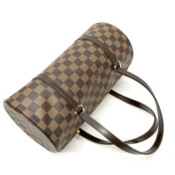 h2203616 12 Louis Vuitton Papillon 30 Handbag Damier Ebene Brown