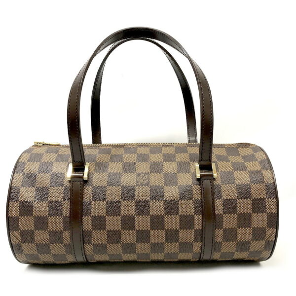 h2203616 2 Louis Vuitton Papillon 30 Handbag Damier Ebene Brown