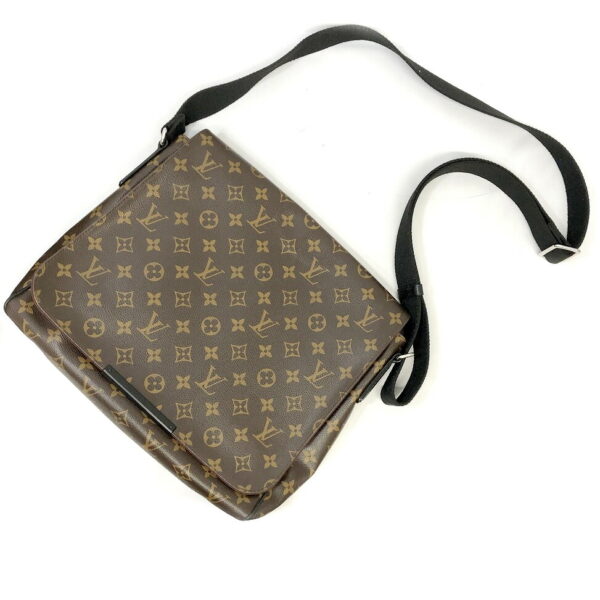 h2203795 12 Louis Vuitton District PM Monogram Macassar Shoulder Bag