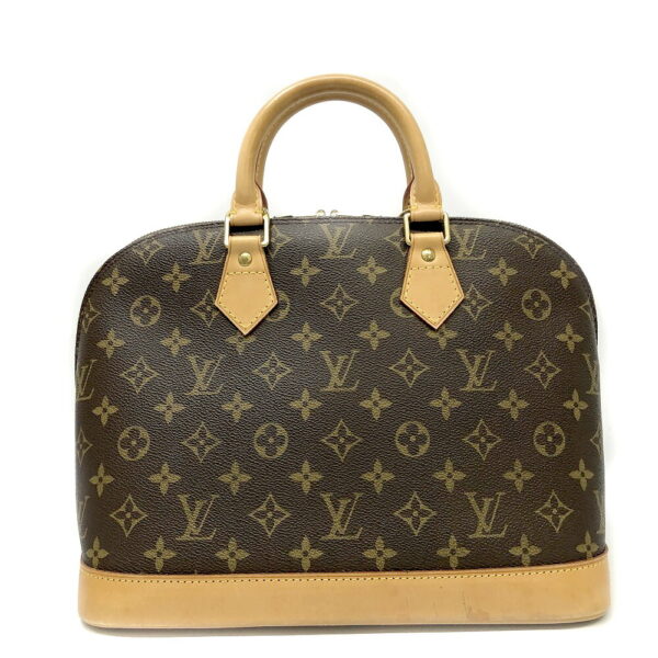 h2203836 1 Louis Vuitton Alma Monogram Handbag Brown