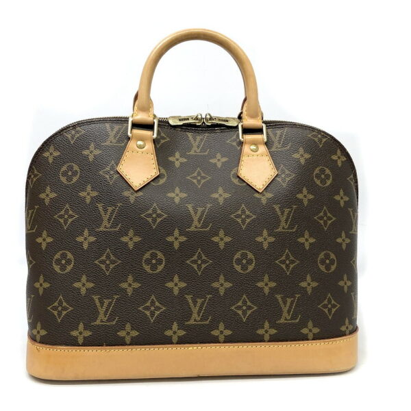 h2203836 3 Louis Vuitton Alma Monogram Handbag Brown