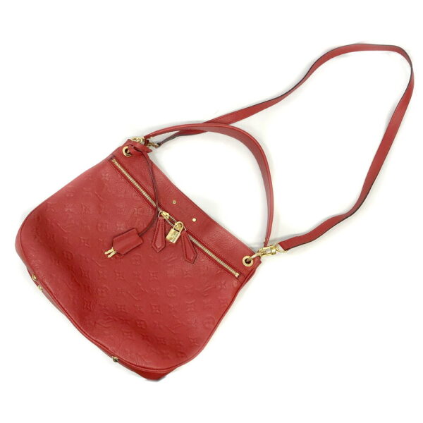 h2203996 11 Louis Vuitton Spontini 2Way Monogram Empreinte Handbag Red