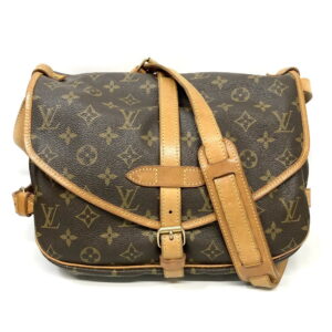 h2204186 1 Louis Vuitton Sac Weekend Antigua Boston Bag Brown