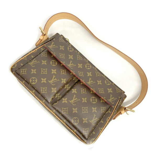 h2204191 13 Louis Vuitton Viva Cite GM Monogram Shoulder Bag Brown