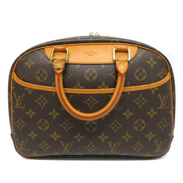 h2205005 1 Louis Vuitton Trouville Monogram Handbag Brown