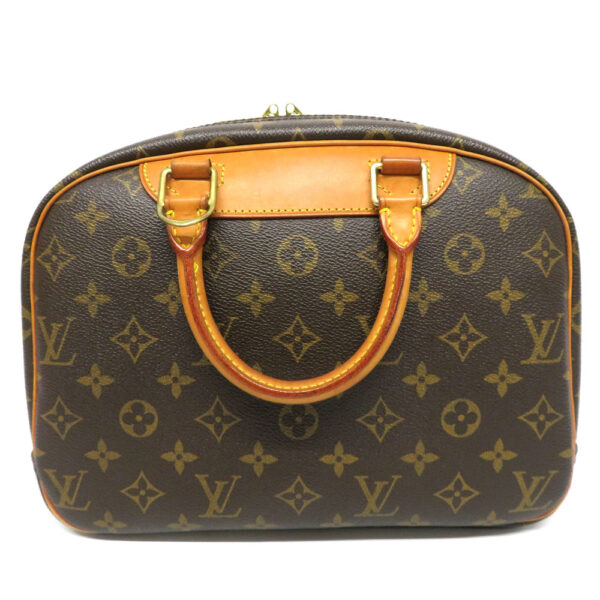 h2205005 2 Louis Vuitton Trouville Monogram Handbag Brown