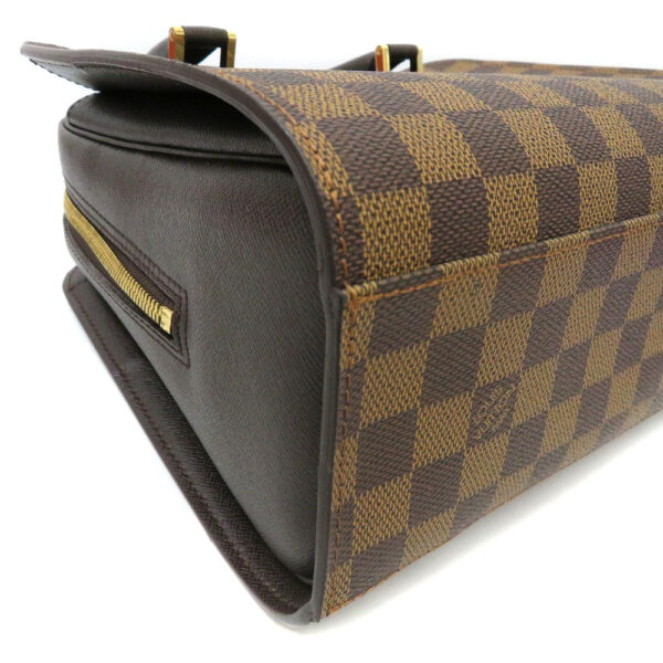 h2205176 5 Louis Vuitton Triana Damier Ebene Handbag Brown