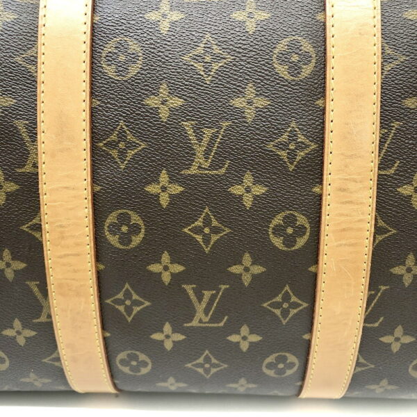 h2205594 7 Louis Vuitton Keepall Bandouliere 55 Monogram Bag Brown