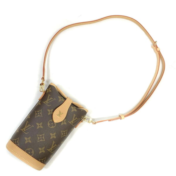 h2205622 10 Louis Vuitton Fold Me Monogram Pouch 2Way Shoulder Bag