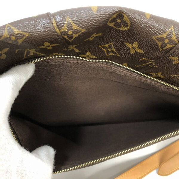 h2205785 11 Louis Vuitton Menilmontant MM Monogram Shoulder Bag Brown