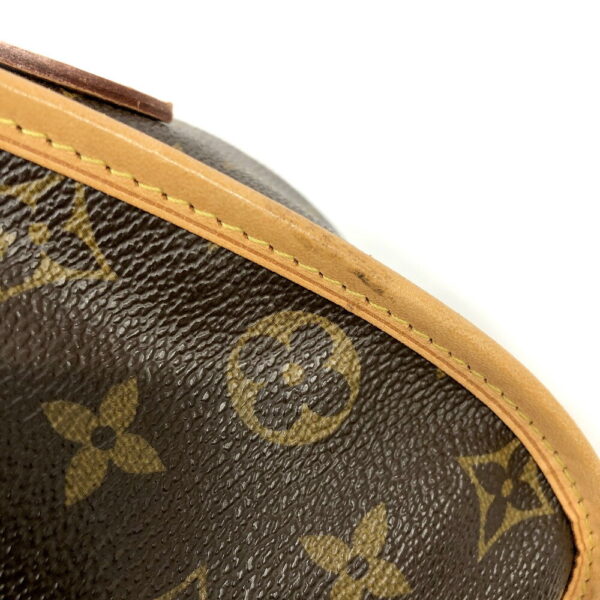 h2205785 14 Louis Vuitton Menilmontant MM Monogram Shoulder Bag Brown