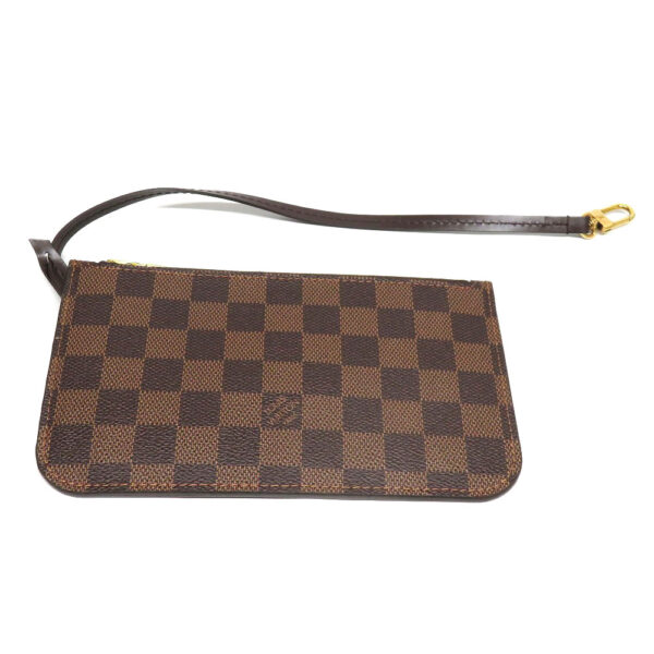 h2205791 18 Louis Vuitton Neverfull PM Damier Ebene Tote Bag Brown