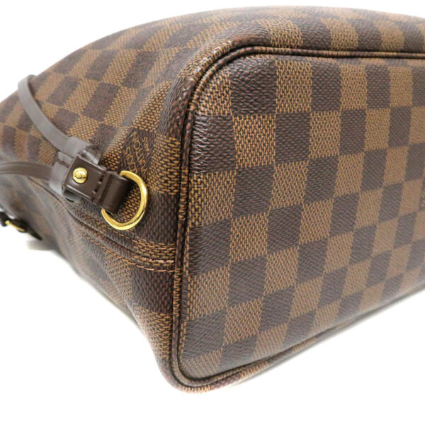 h2205791 5 Louis Vuitton Neverfull PM Damier Ebene Tote Bag Brown