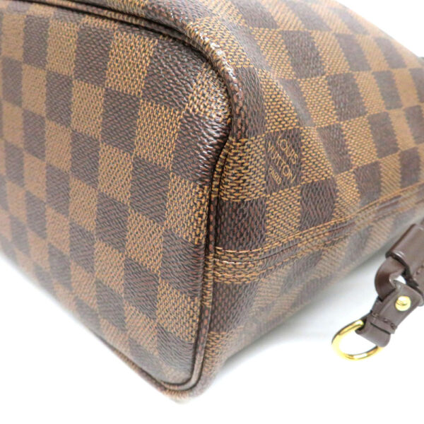 h2205791 6 Louis Vuitton Neverfull PM Damier Ebene Tote Bag Brown