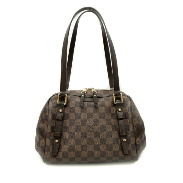 h2206175 1 Louis Vuitton LIVITTON PM Damier Ebene Tote Bag Brown