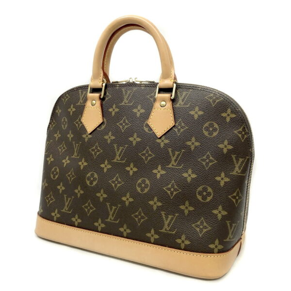 h2206230 1 Louis Vuitton Alma Monogram Tote Bag Brown