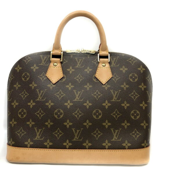 h2206230 4 Louis Vuitton Alma Monogram Tote Bag Brown