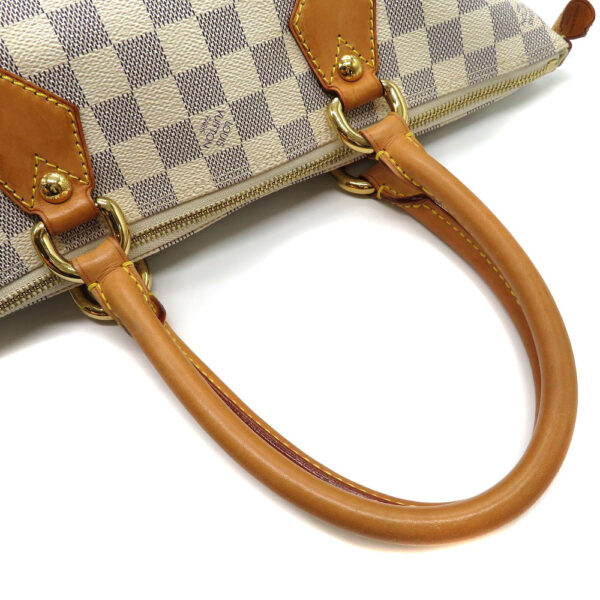 h2206455 12 Louis Vuitton Saleya PM Damier Azur Tote Bag White