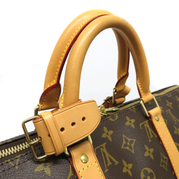 h2206535 11 Louis Vuitton Keepall Bandouliere 50 Monogram Bag Brown