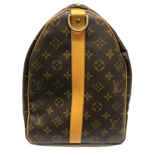 h2206535 3 Louis Vuitton Keepall Bandouliere 50 Monogram Bag Brown