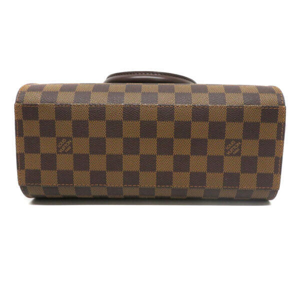 h2206848 4 Louis Vuitton Triana Damier Ebene Handbag Brown