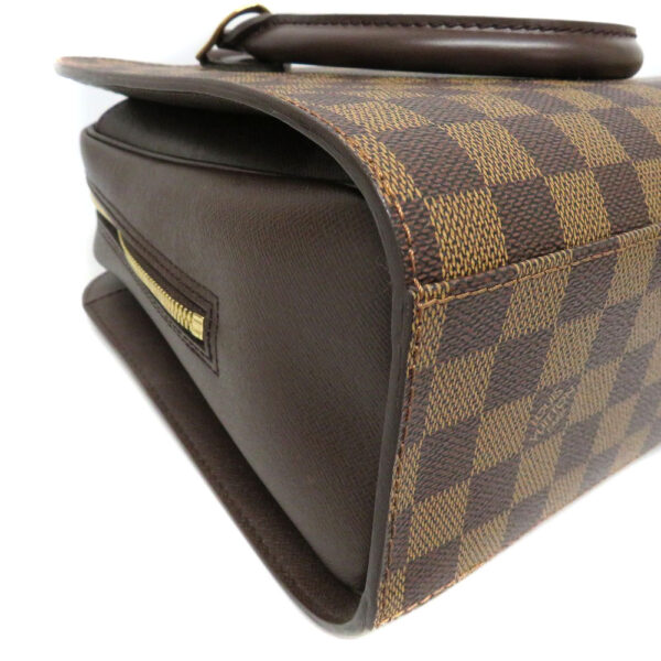 h2206848 5 Louis Vuitton Triana Damier Ebene Handbag Brown