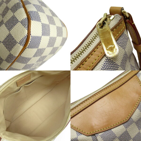 h24037a 2 Louis Vuitton Syracuse PM Damier Azur Crossbody Bag White