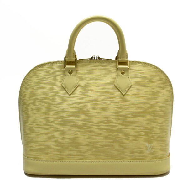 h24039d Louis Vuitton Alma Epi Leather Handbag Vanilla