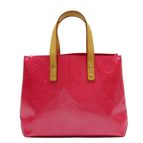 h25028b Louis Vuitton Vernis Lead PM Handbag Framboise