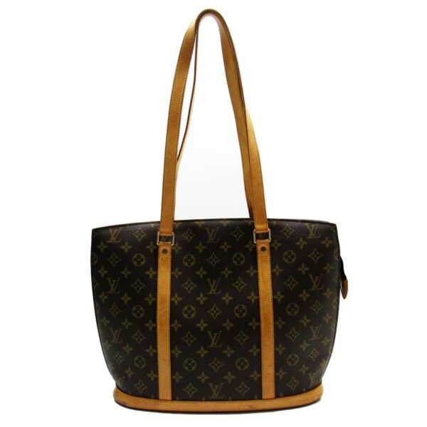 h25129a Louis Vuitton Babylon Monogram Canvas Shoulder Bag Brown