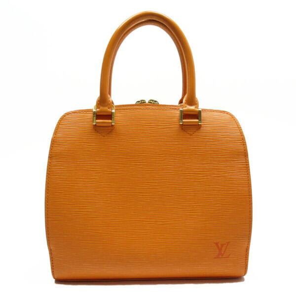 h25190a Louis Vuitton Pont Neuf Epi Leather Handbag Orange