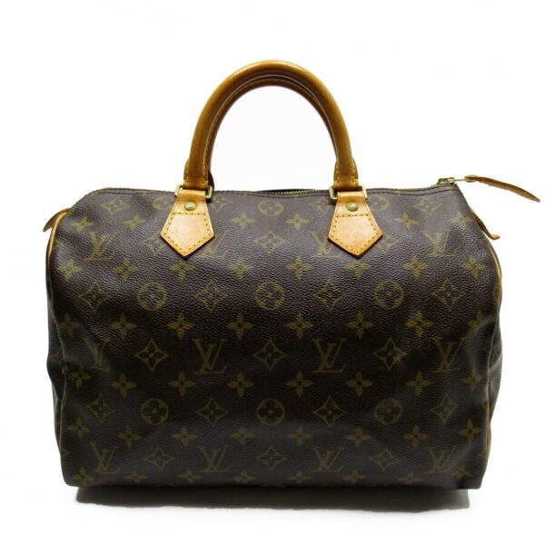 h26385a Louis Vuitton Speedy 30 Monogram Canvas Bag Brown