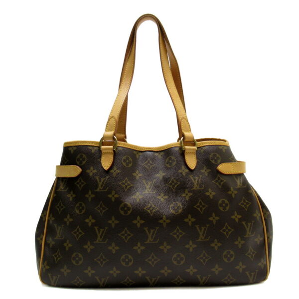 h26689a Louis Vuitton Shoulder Bag Batignolles Brown Monogram Canvas