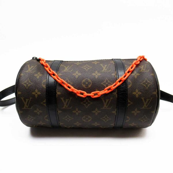 h27628a Louis Vuitton Crossbody Shoulder Bag Monogram Solar Ray Mini Polochon Brown x Black Canvas