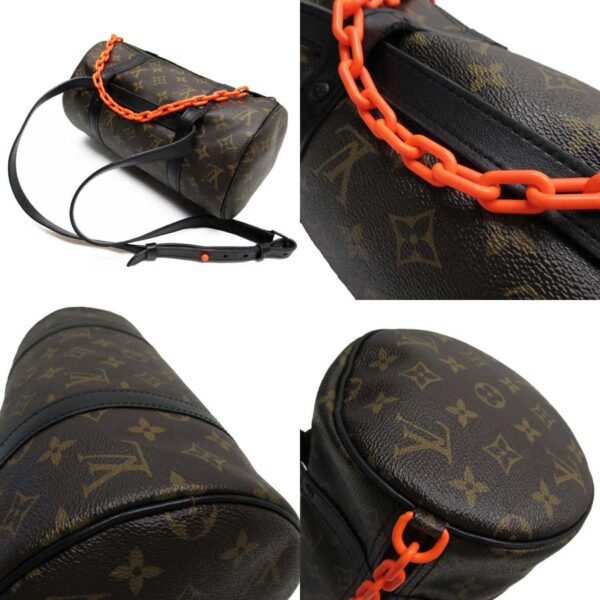 h27628a 1 Louis Vuitton Crossbody Shoulder Bag Monogram Solar Ray Mini Polochon Brown x Black Canvas