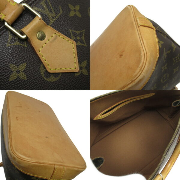 h27705a 2 Louis Vuitton Handbag Monogram Alma Brown Canvas