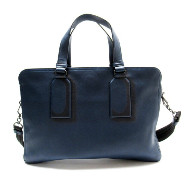 h28101a Bottega Veneta Intrecciato Leather 2Way Bag Navy