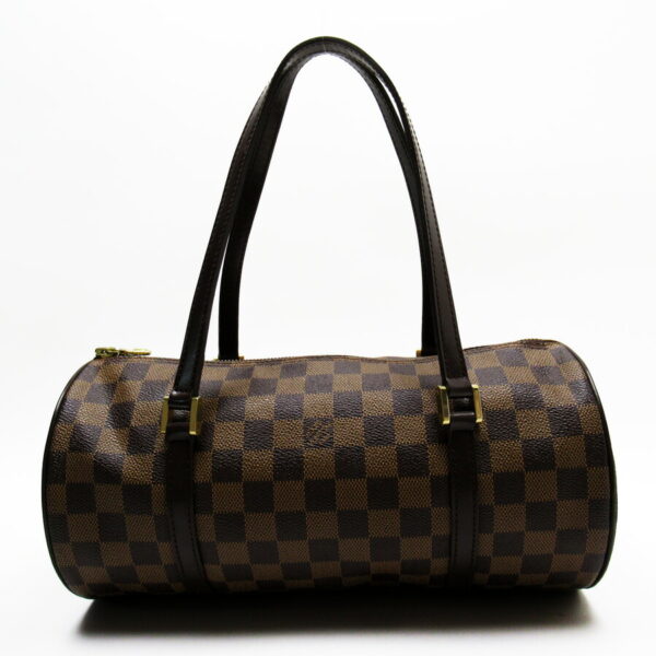 h28102a Louis Vuitton Handbag Damier Papillon 30 Brown Canvas