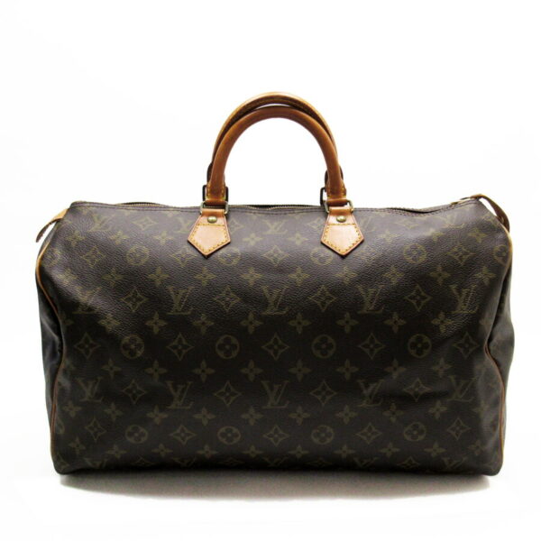 h28214a Louis Vuitton Handbag Bag Monogram Speedy 40 Brown Canvas