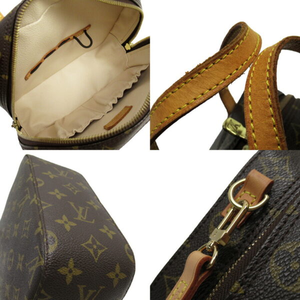 h28365a 4 Louis Vuitton Handbag Shoulder Bag Monogram Spontini Brown Canvas